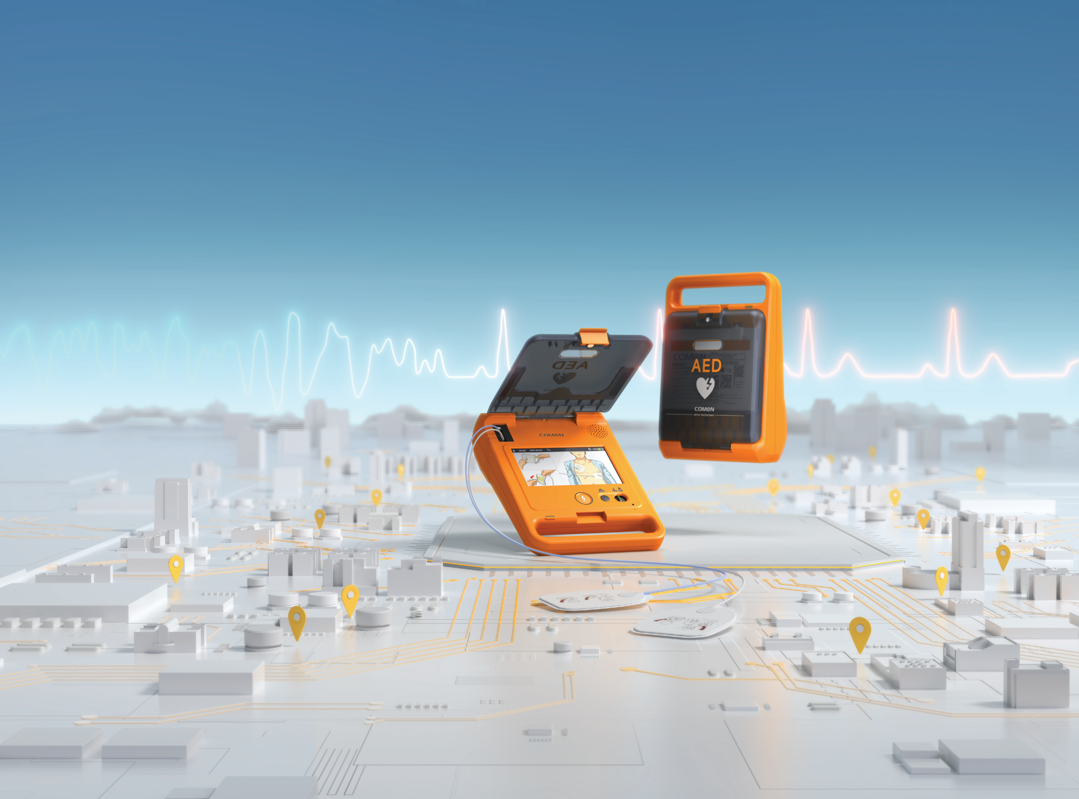 科曼AED G系列上市！耀致急救為全國獨家總代！